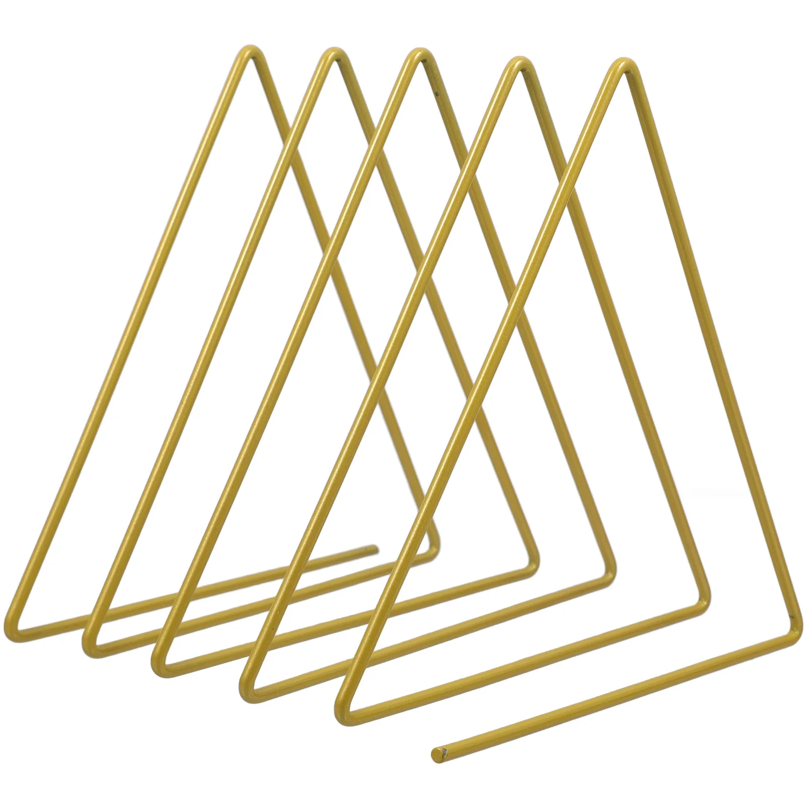 

Desktop Book Organizer Triangle File Holder for Documents Magazines Notebooks Space Saving Desk Shelf Organizer Nordic Style