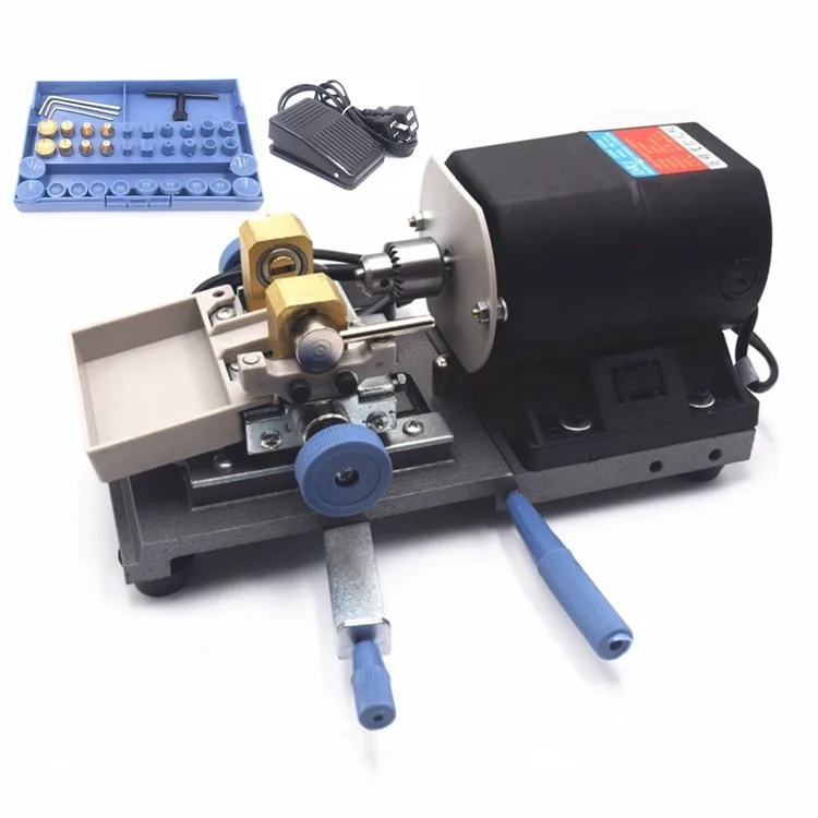 Pearl Buddha Bead Hole Punching Machine Infinitely Adjustable Speed Drilling Buddha Bead Wood Bead Walnut Drilling Machine Eye