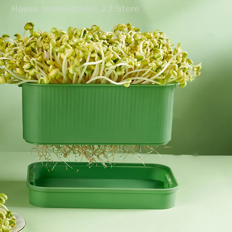 Seedling Pot Soilless Cultivation Sprouts Growing Tray Sprout Planting Helper Reusable Horticultural Hydroponic Sprouting Plate