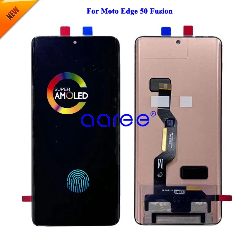 AMOLED LCD Screen For Moto Edge 50 Pro LCD Display For Moto Edge 50 Ultra 50 Fusion Display LCD Screen Touch Digitizer Assembly