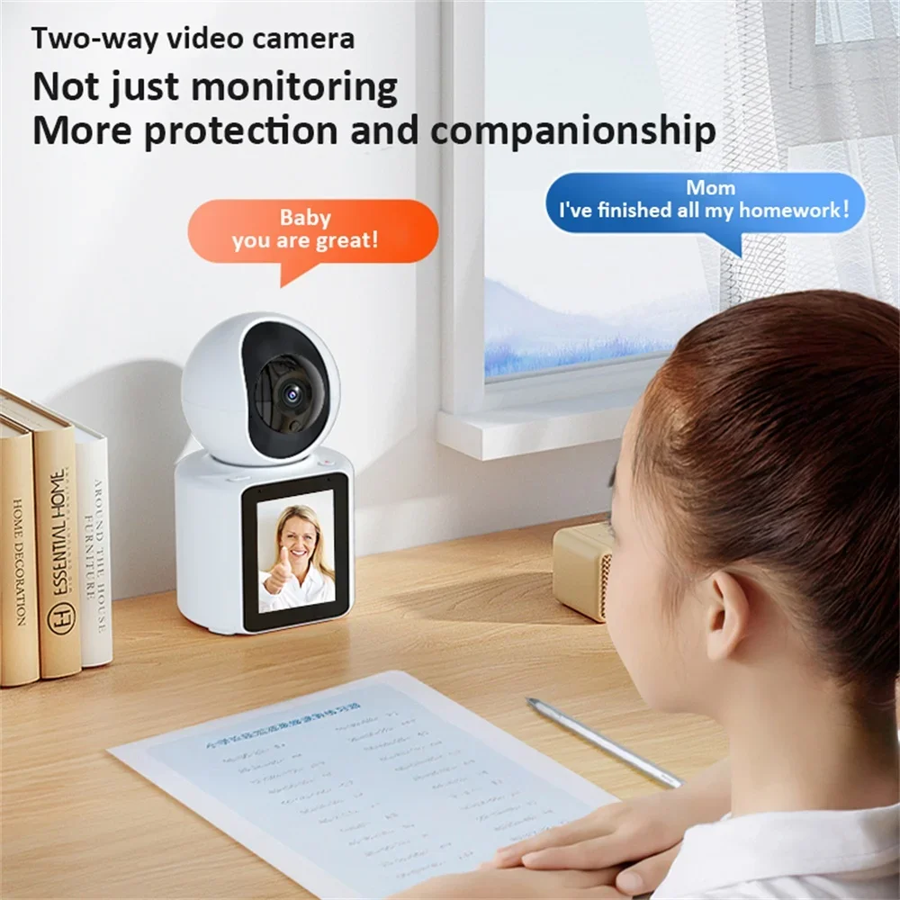 Baby Monitor camera WiFi 2MP 360 degree  Video Call Surveillance PTZ monitor for Smart Home Security Camera Wireless 1080P HD