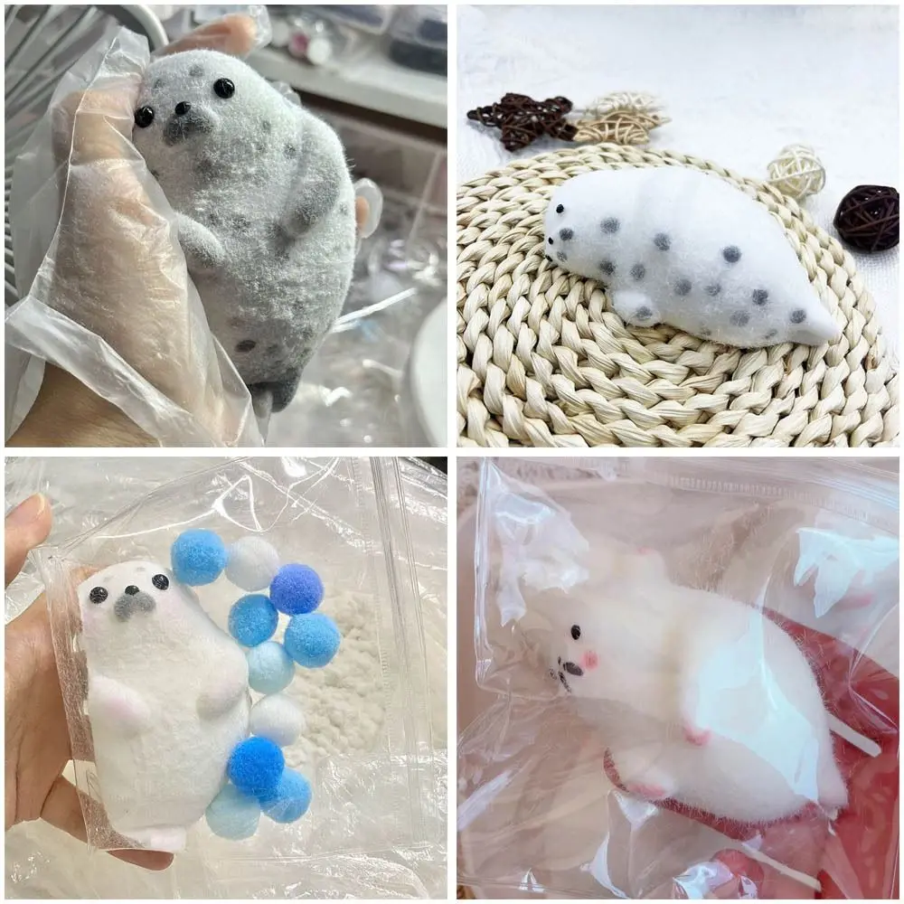 

High Quality Decompressing Squeeze Toy Sea lions Stress Relief Pinching Toy Slow Rebound Fidget Relief Toy Gift