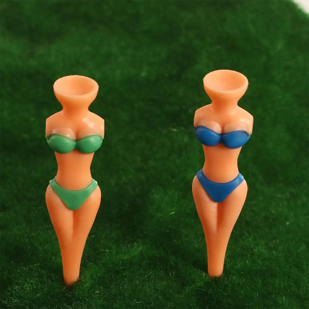 Women Plastic Ball Holder Outdoor Bikini Sexy Attractive Golf Tees Golf Accessories Clubs Tee Golf Training