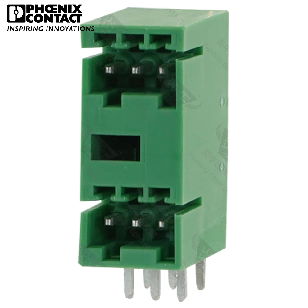 

1Pcs 2.5mm Original Genuine Phoenix Contact Connector PCB Pluggable PLUG-IN Terminal Block 3 Pin MCD 0.5 G1 2.5 1894817 4A 160V