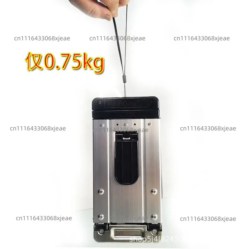 Mini folding shopping cart, light luggage cart, shopping travel home, express aluminum alloy cart, trolley