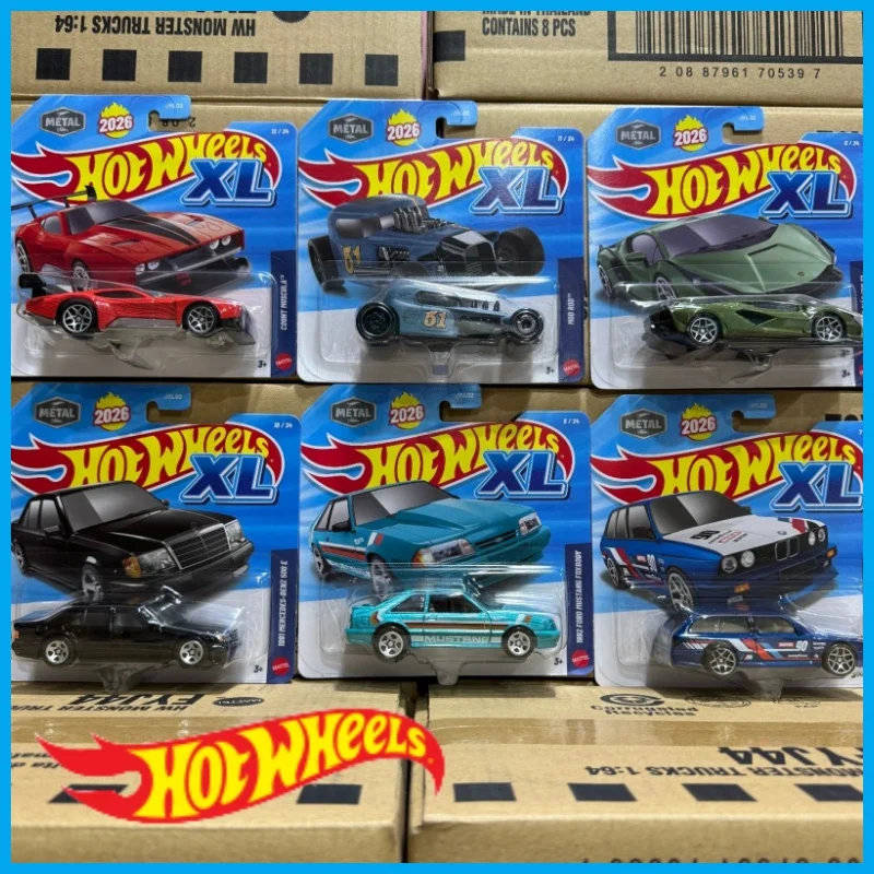 

New 2026b Hot Wheels 1:43 Xl Mercedes Benz 500e Serise Die Casting Model Toy Car Collect Model Surprise Toy Boy Holiday Gifts