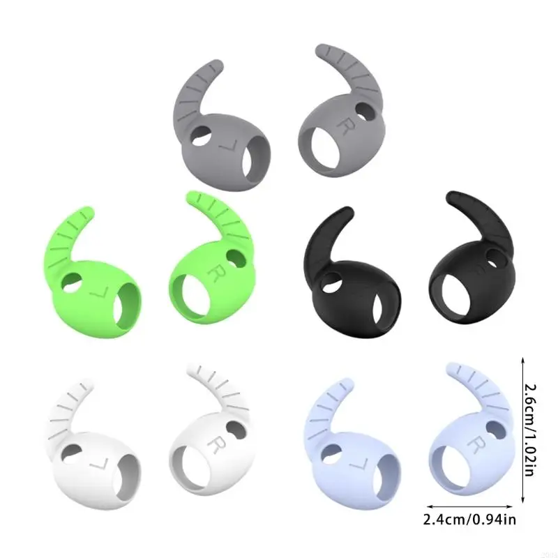 203A Cubierta auriculares Case Protector Skin Mejora experiencia frecuencia sonido para brotes 3