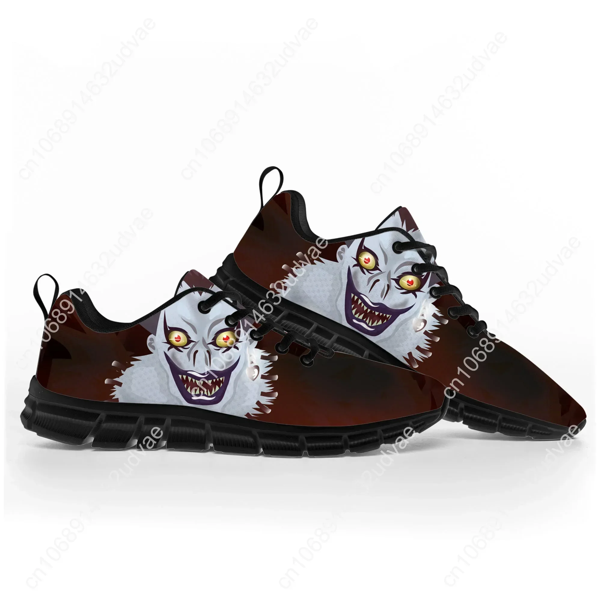 Demon Ryuk Horror Halloween Death Note Sports Shoes Mens Womens Teenager Kids Children Sneakers Custom High Quality Couple Shoe