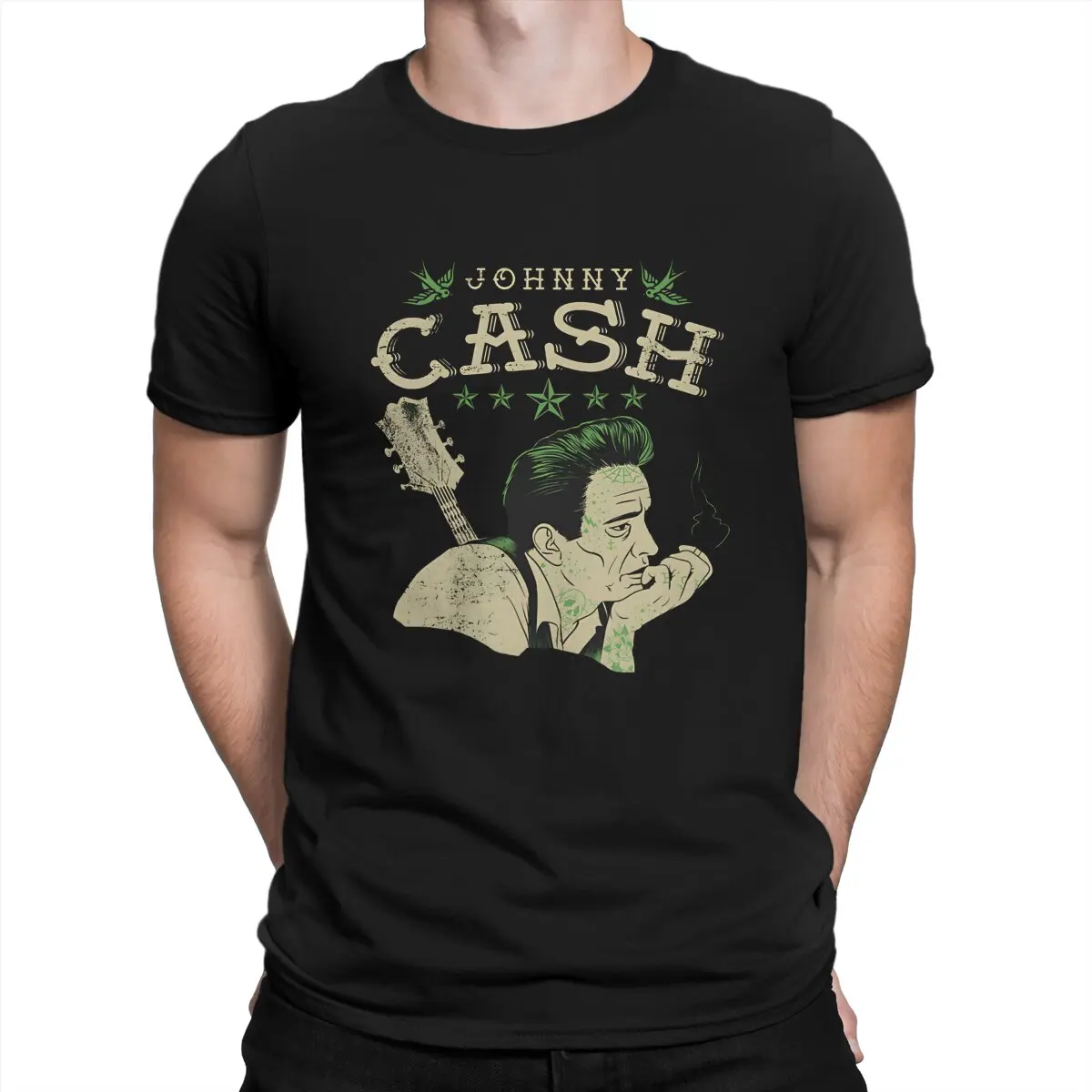 Music Fan Special TShirt J-Johnny Cash Leisure T Shirt Hot Sale T-shirt For Adult