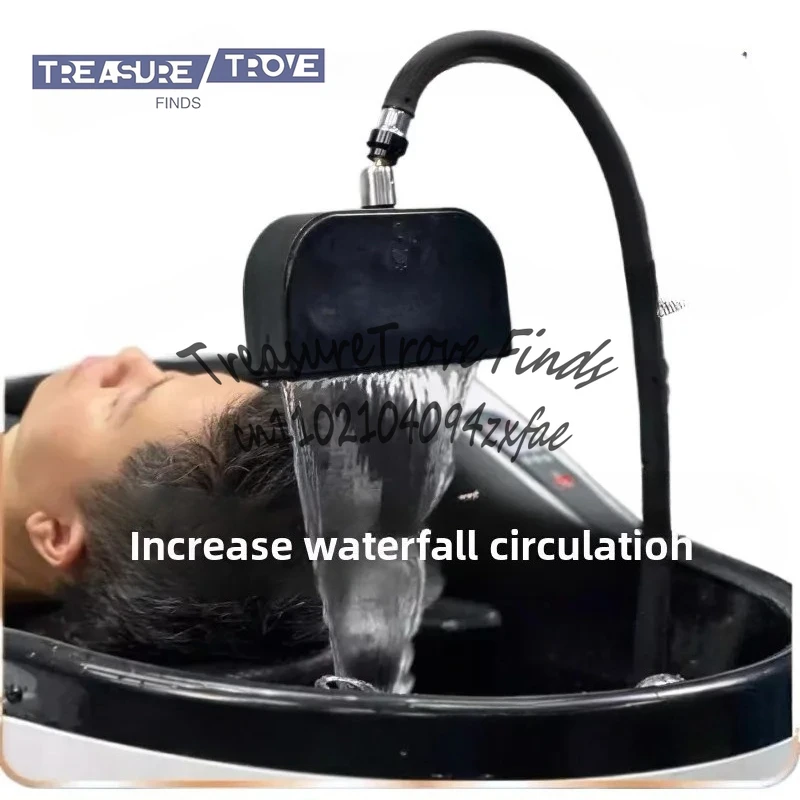 

Carbonated spring head treatment hair care waterfall faucet shower traditional Chinese medicine water hair care center constant