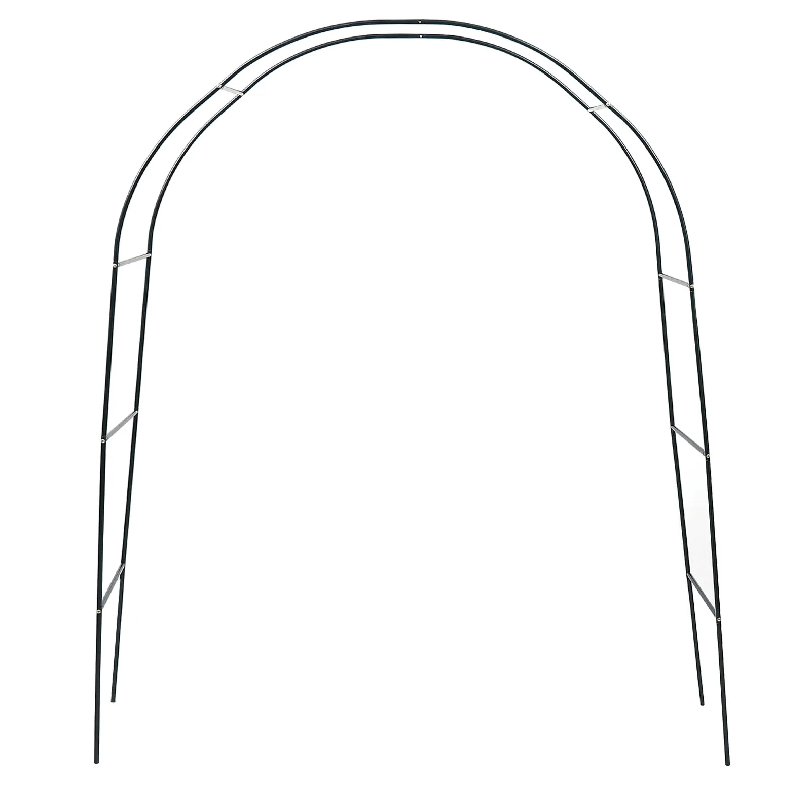 

1Set Iron Garden Pergola Wedding Arch Sturdy Metal Arbor Plant Climbing Decoration Outdoor Indoor Lightweight Easy Assemble
