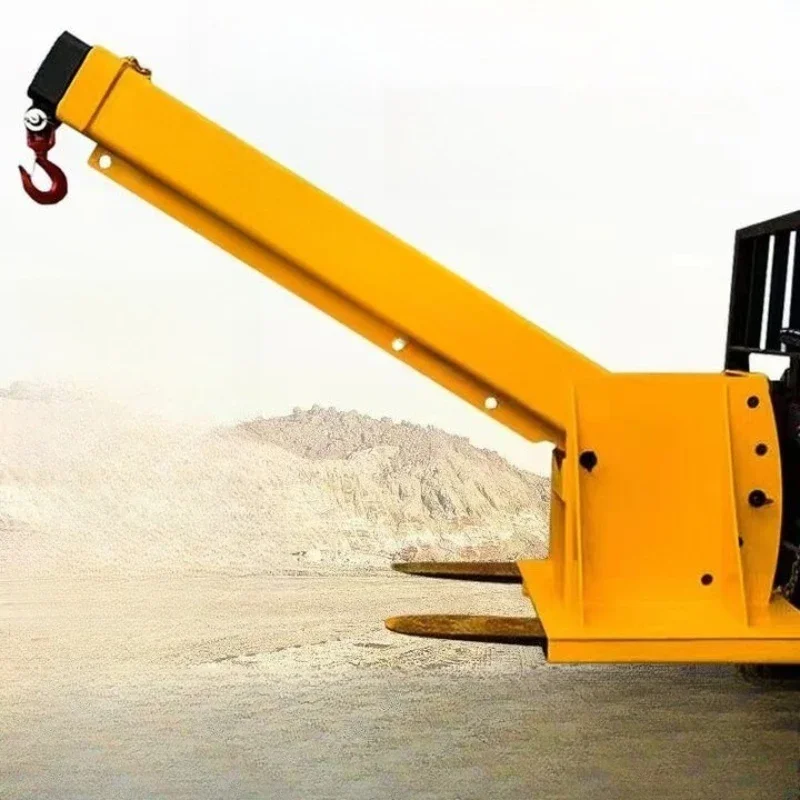 

Телескопическая стрела для вилочного погрузчика: модифицированные навесные приспособления для подъема и расширения зоны захвата, увеличения высоты