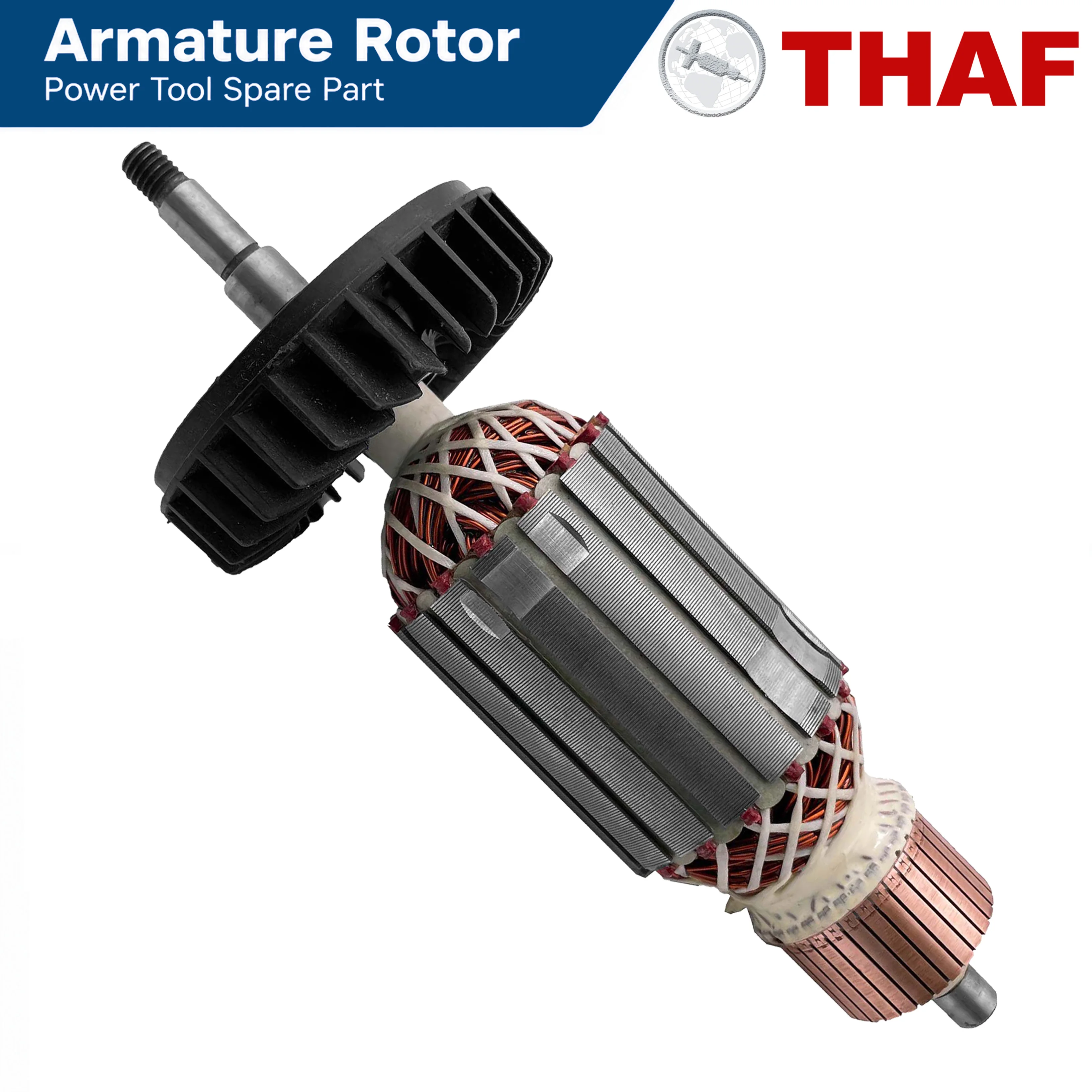 AC220V-240V GA9040 Armature Rotor Anchor Motor Replacement Spare Parts For MAKITA Angle Grinder