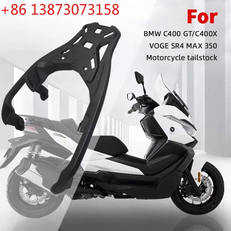 Motorcycle Rear Luggage Rack for BMW C400 GT/C400X, Motorcycle Accessories Special for VOGE SR4 MAX 350 Storage Box Support