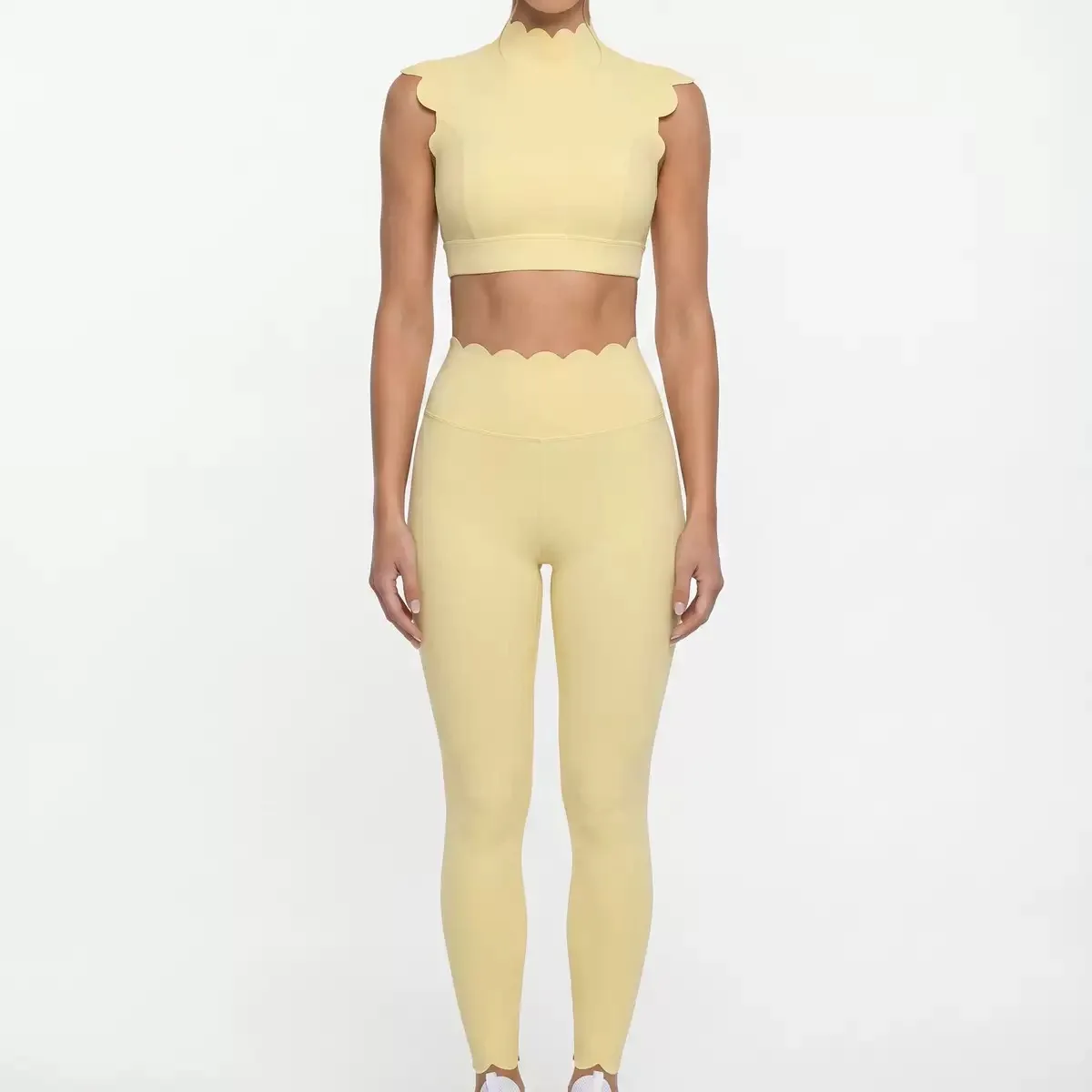 Woman Sports Sets Backless Hollow Out Tank Yoga Top Tight Women's Sports Bra Outerwear Workout Leggings Gym Clothes Woman