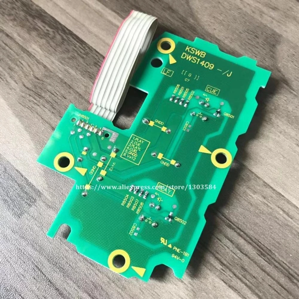 2PCS Play/Cue PCB Assy Circuit Board Part DWS1409 For Pioneer CDJ2000 CDJ-2000yellow MADE IN JAPAN