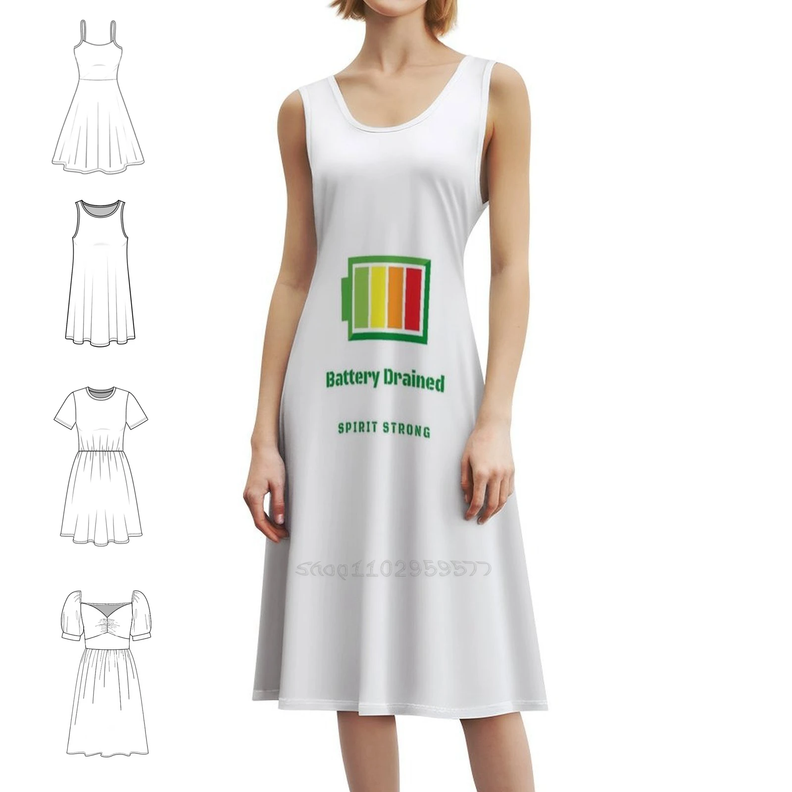 

Богемное платье без рукавов со сливом от батареи, женское платье с несколькими принтами для пляжного отдыха и отпуска, со сливом от батареи, низкий уровень батареи