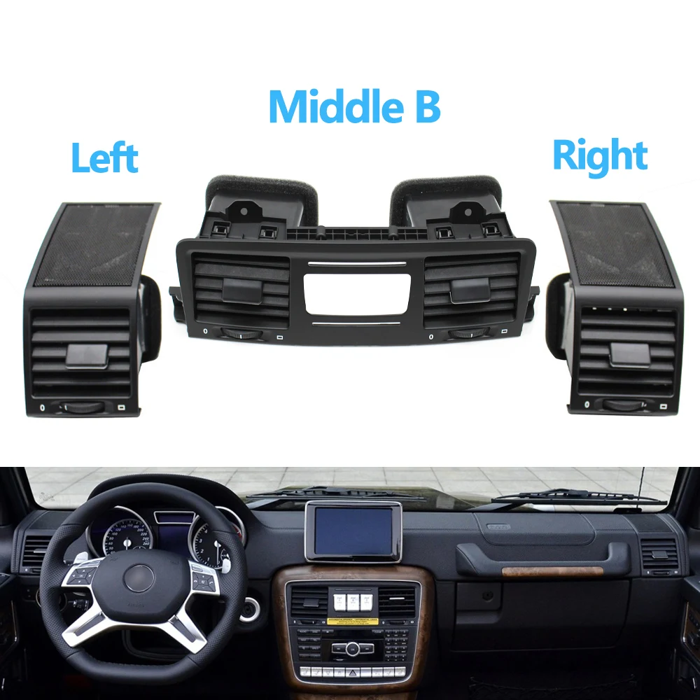 Auto Centrale Links Rechts Airconditioning Ac Vent Speaker Grille Panel Cover Voor Mercedes Benz G Klasse W463 4636807408,4636807508