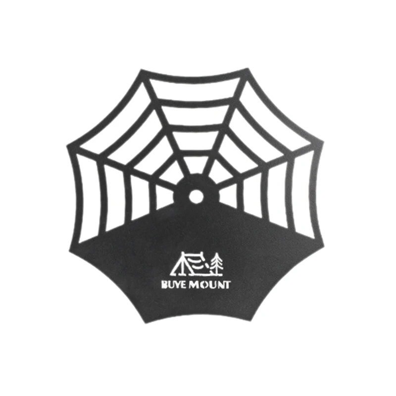 في الهواء الطلق التخييم حامل مصابيح صينية تخزين الجدول مجلس عمود المصباح لوحة سوداء خفيفة الوزن مصباح هوك لوحة طاولة صغيرة #5