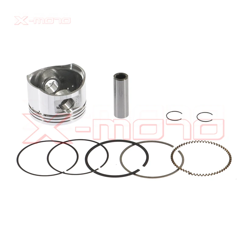 Motorcycle 54mm Piston 14mm Pin Piston Set For Lifan 138cc Air/Oil Cooling Horizontal Engines Dirt Pit Bike ATV Quad Parts