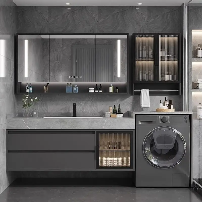 

Decorations Skincare Bathroom Cabinet Luxury Partitions Makeup Toilet Display Cupboard Drawers Modern Gabinete Home Furniture