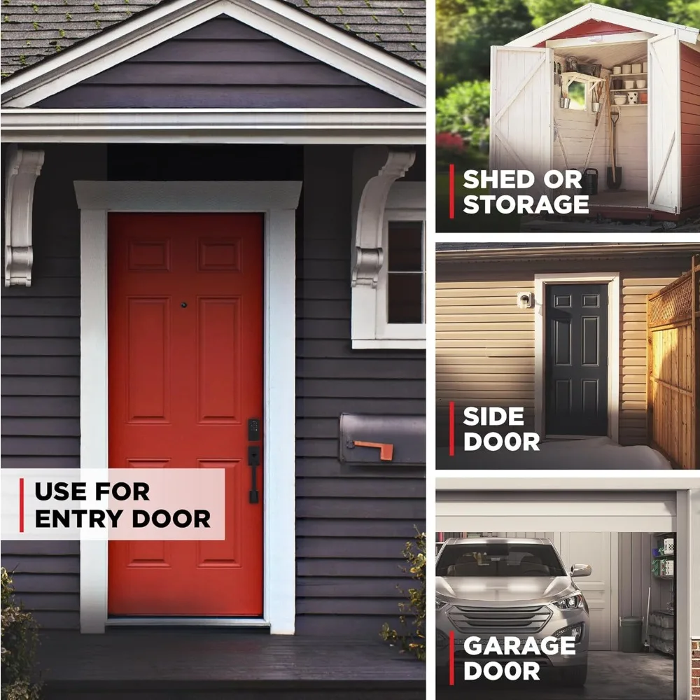 

SmartCode 270 Keyless Entry Electronic Touchpad Deadbolt Door Lock with Auto-Lock, Custom User Codes