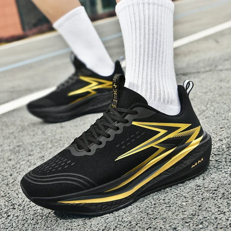 Running Shoes Carbon Board Speciality Marathon Men Sports Breathable Lightweight Women's Comfortable Athletic Nonskid Sneakers