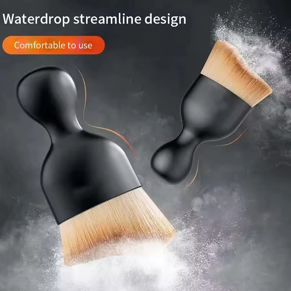 1 قطعة فرشاة فنية للأظافر إزالة الغبار فرشاة جل الأشعة فوق البنفسجية من الإكليريك مسحوق تلميع تنظيف أداة السيارة الداخلية التفاصيل الأوساخ نظيفة مانيكير الملحقات