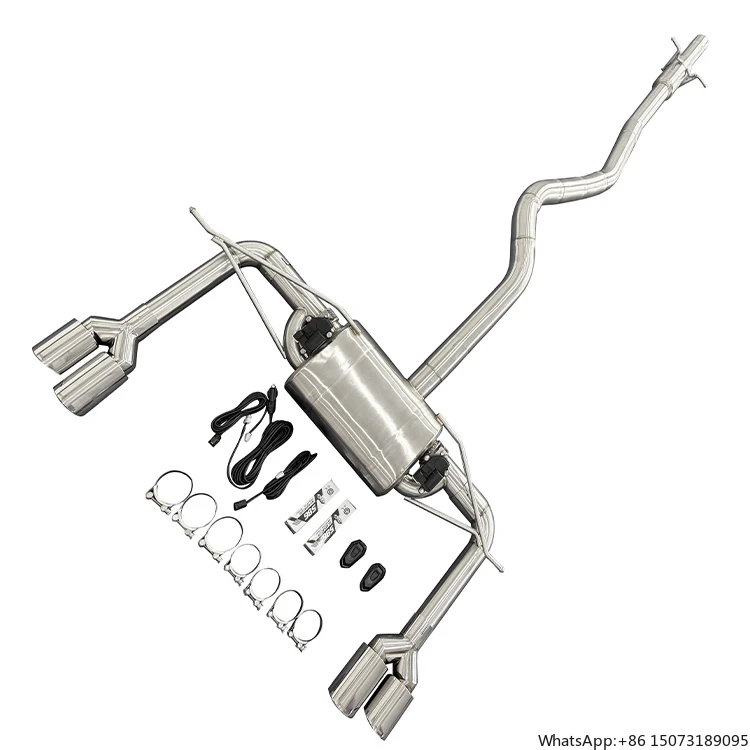 

For Defender Escape Exhaust System High Performance Cat Back Exhaust Pipe Electronic Valve Exhaust Muffler