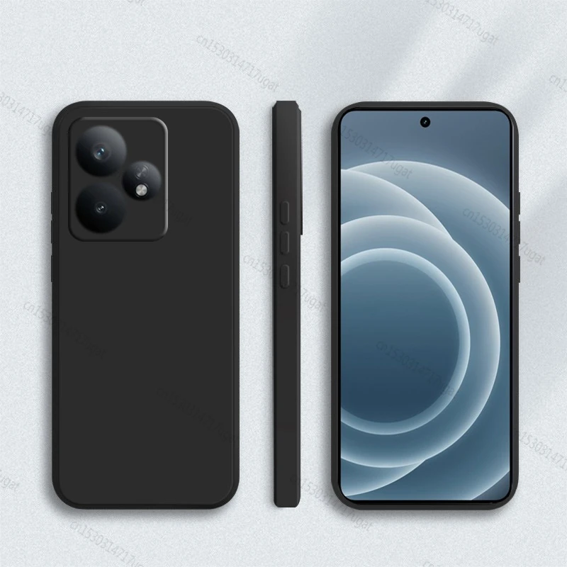Para Realme Neo 7 Turbo funda para Realme Neo 7 Turbo suave TPU Original funda trasera de silicona líquida para Realme Neo 7 Turbo