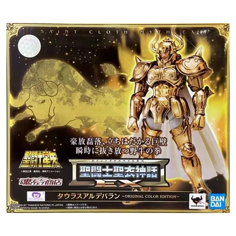 Bandai Saint Doek Mythe Ex Taurus Aldebaran Oce Anime Actiecollectie Figuur Model Speelgoed Geschenkcollectie