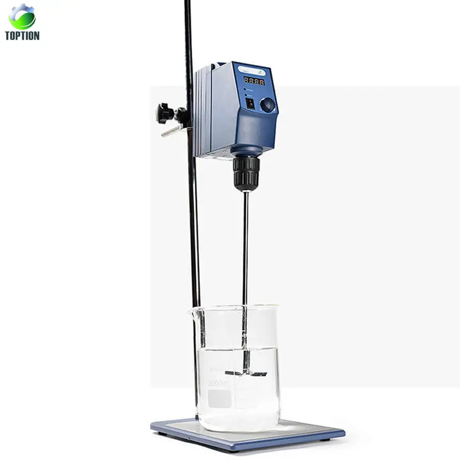 

Lab Digital Electric Mixer Overhead Stirrer Laboratory Mixer Agitator Stirring Capacity 20~40L 50~2200rpm 100~240V