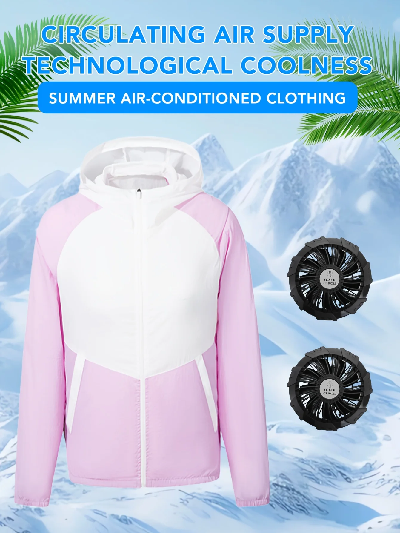 

Новый интеллектуальный костюм с охлаждением и кондиционером с 3-скоростной защитой от солнца и дышащей одеждой для кожи, быстросохнущая куртка