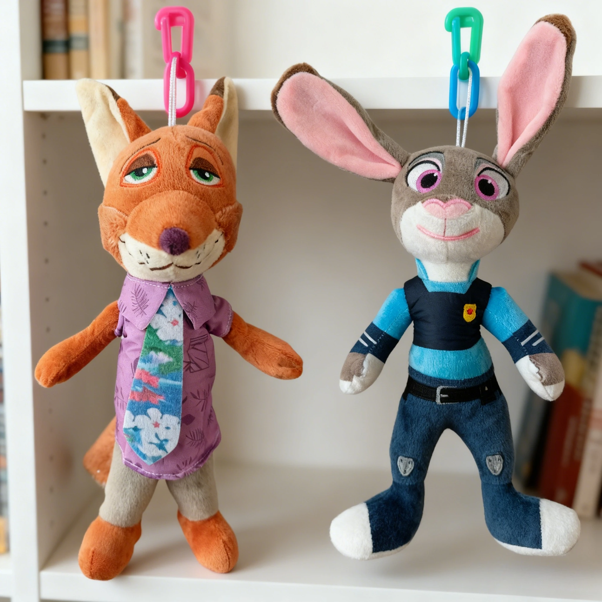 2025 Disney Cartoon Anime Movie Zootopia Plush Toy Fox Nick Wilde Rabbit Judy Hopps Doll Soft Stuffed Animals Xmas Gifts