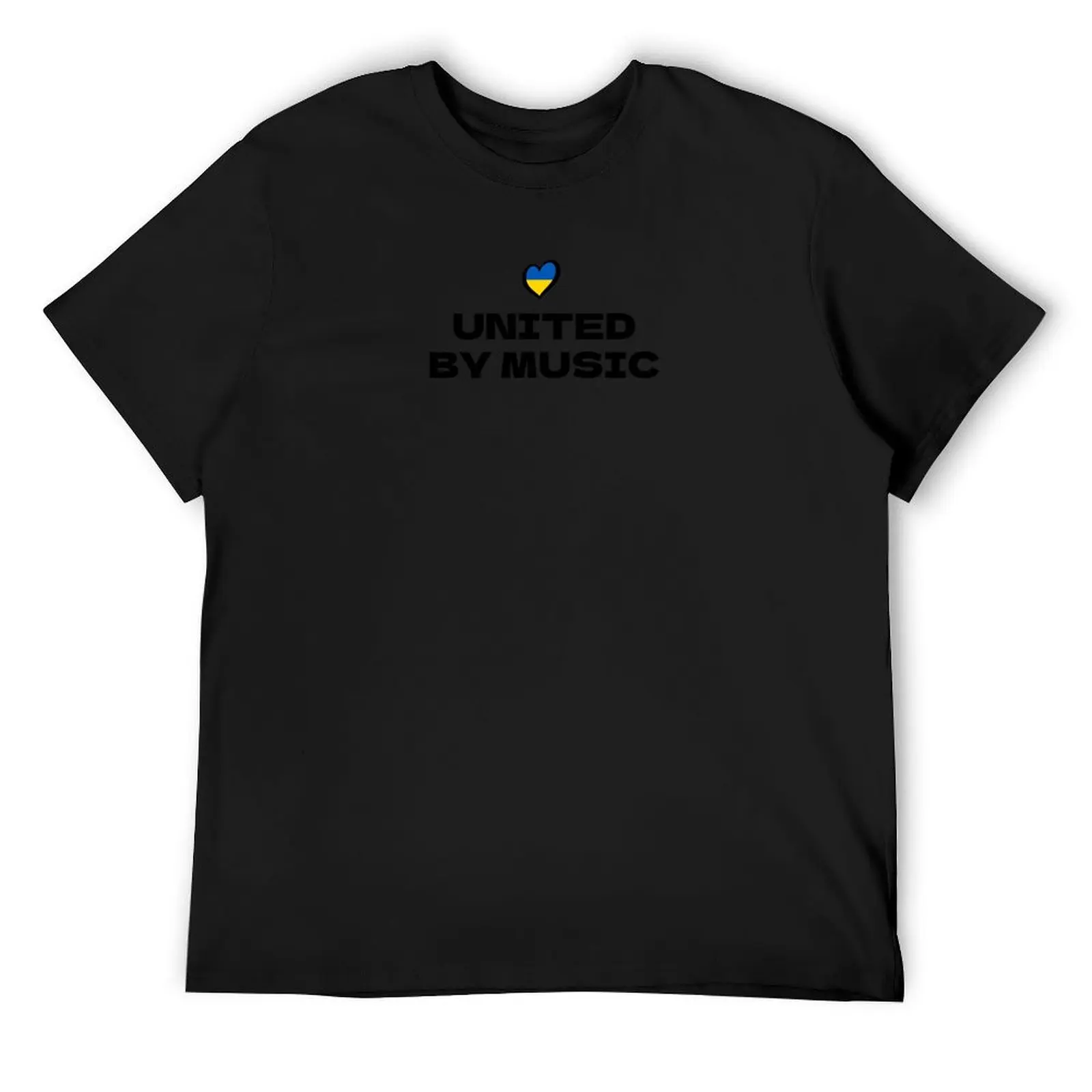 

United By Music - Eurovision 2023 Black Logo T-Shirt blacks new gifts and t-shirts mens tall t shirts