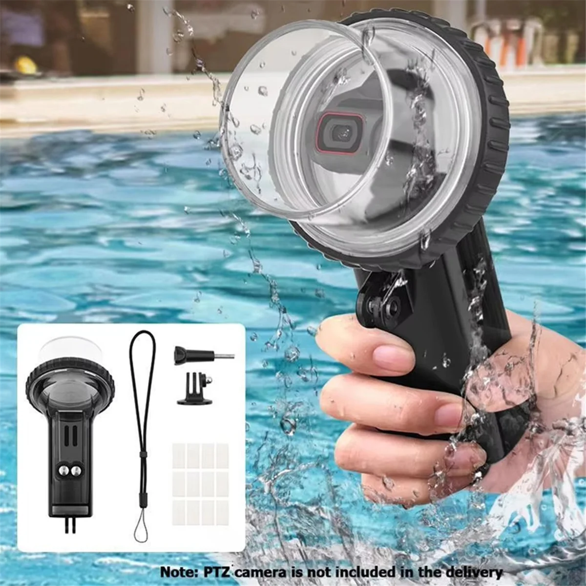 Waterproof Housing Case Diving Protective Shell Protective Cover Lens Housing Skin for Pocket 2 Gimbal Camera