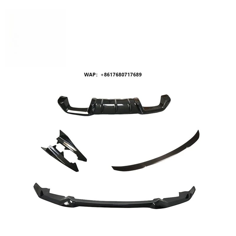 

CS Style Carbon Fiber Body Kit Front Bumper Lip Spoiler Side Splitter Diffuser Spoiler for M2C F87