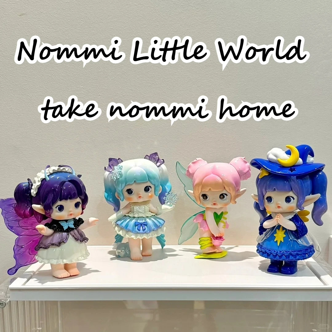 

Аутентичная серия «Маленький мир» Nommi, милая слепая коробка, модная кукла, загадочная коробка, фестиваль для девочек, настольные украшения, игрушка-сюрприз, подарок