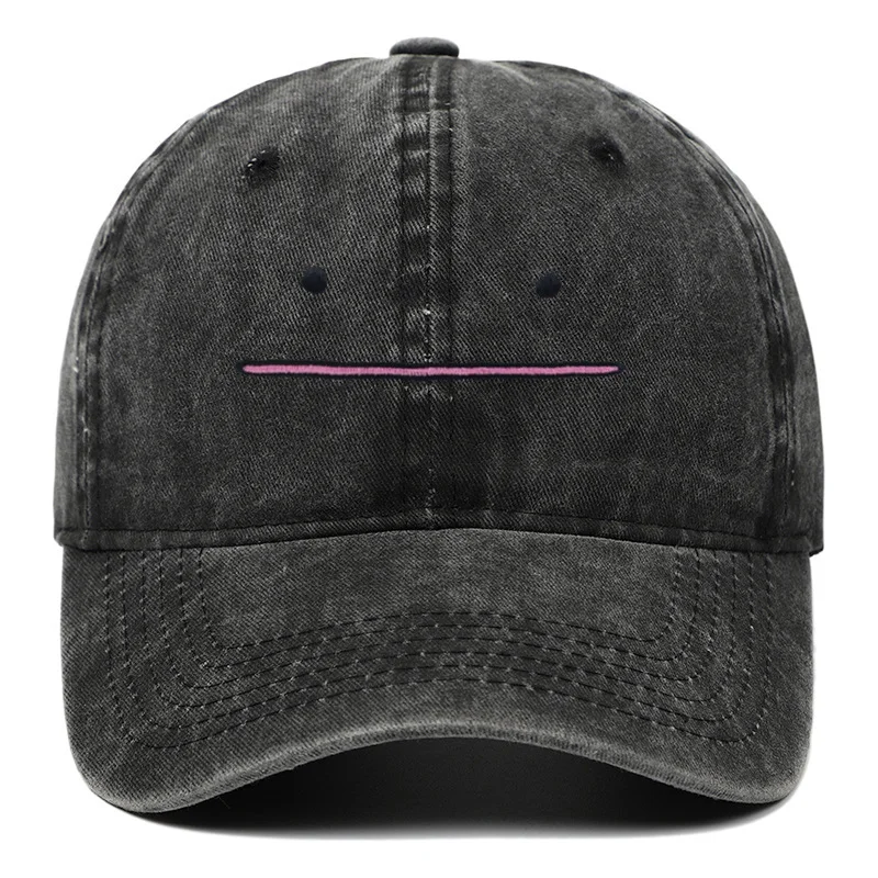 Boné de beisebol masculino e feminino Daitto, tampas ajustáveis para esportes ao ar livre, protetor solar dos desenhos animados, chapéu para-sol casual Hip Hop, moda