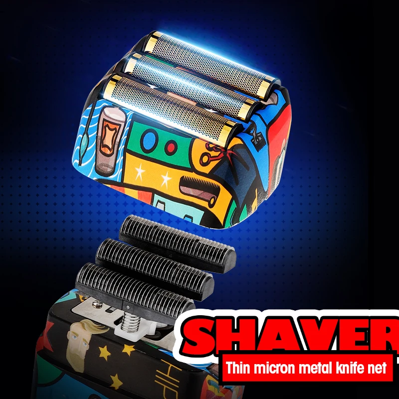 레스욱시 969 프로페셔널 헤어 클리퍼 세트 T 블레이드 헤어 트리머 전기 면도기 남성용 수염 헤어 마무리 트리머