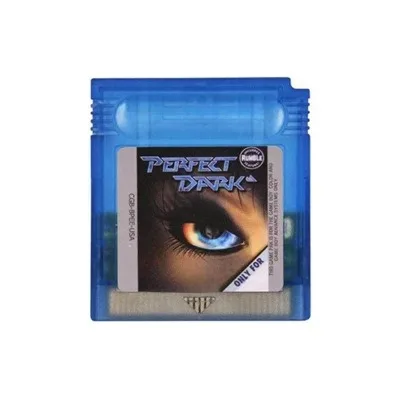 Rewritable USA Version GBC Game Cartridge Perfect Dark 9 Colors Shells with Battery Video Game Console Card image 2