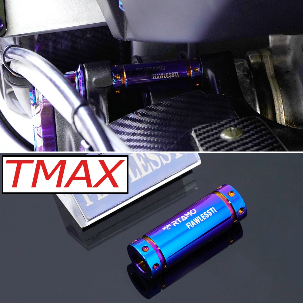 FLAWLESSTI M10x52,5 mm Gr5 Tytanowa rura wahacza do Yamaha Tmax 560 530
