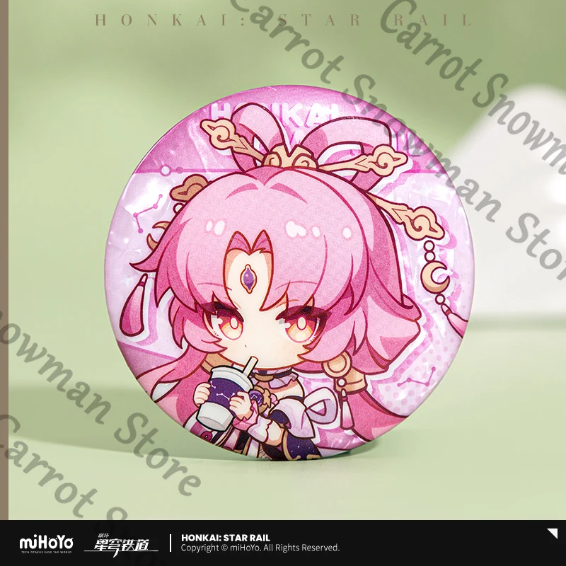 هونكاي: Star Rail Train Tour Adventure Series Q إصدار شارة صفيح إصدار رسمي من إصدار جامعي هدية عيد ميلاد