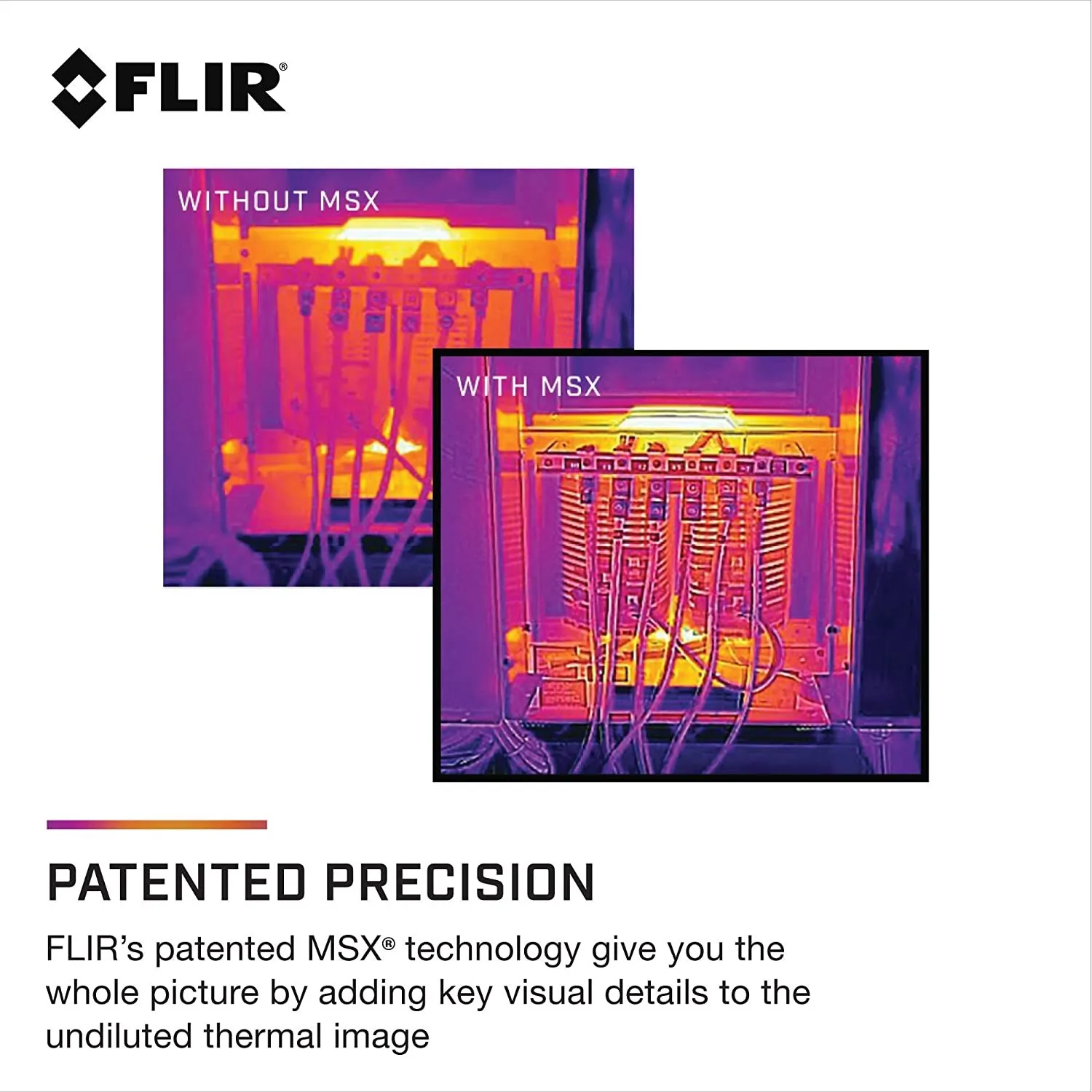 FLIR The World\'s Sixth Sense Compact Thermal Camera C5 Touch Screen PCB Circuit Floor Heating Pipe Electronic Detection Imager