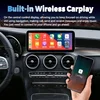 Androidカーラジオ,マルチメディアビデオプレーヤー,GPS,CarPlay,ステレオ,メルセデスベンツCクラス用,c200,w205,c250,c180,c260,2019, 2021インチ 6