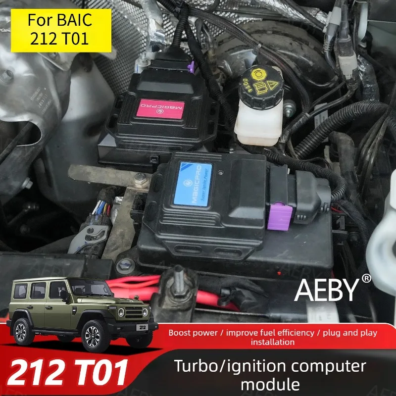 

For BAIC 212 T01 Turbo Performance Module ECU Tuning Box,Ignition optimization,Full power boost,plug and play,car exterior