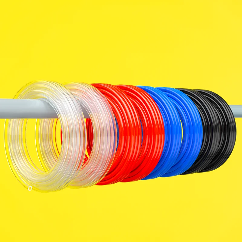 1M/2M/5M/10M/20M Air Component Hose 4mm 6mm 8mm 10mm 12mm Polyurethane Tubing Pneumatic Hose Pu PipeAir Tube Compressor Hose