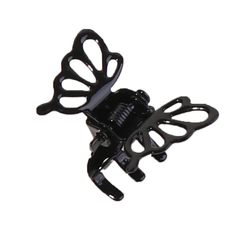 Korean 5pcs New High Quality Vintage Small Metal Hair Claw Clip Fashion Butterfly Headwear Girls Women Hair Accessories