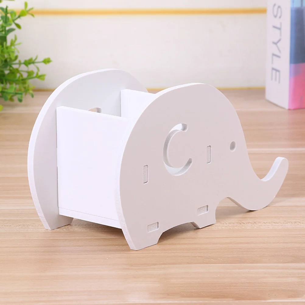 

Elephant Mobile Phone Holder Pencil Container Stationery Organizer Horizontal Stand Pen Cup Desk Tidy Foldable Easy Assemble