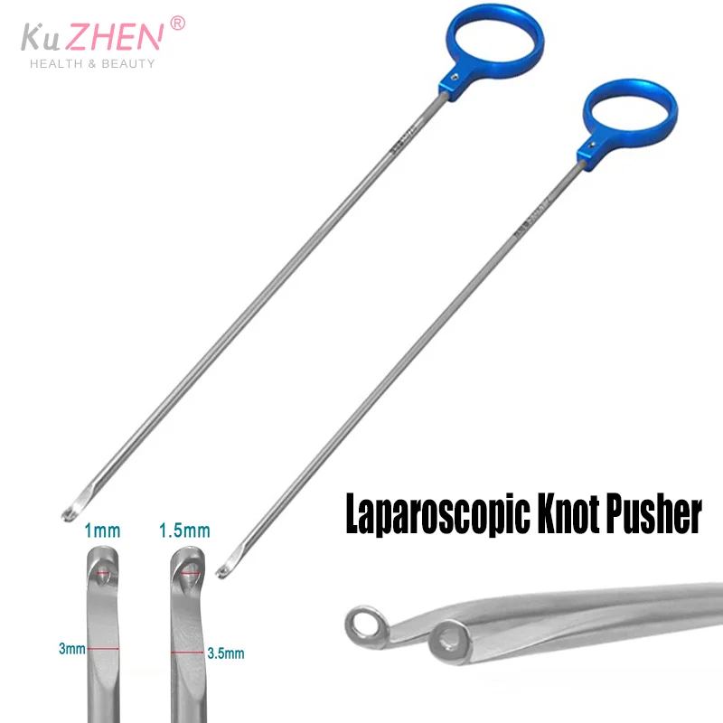 

1 шт., лапароскопический толкатель для узлов, ортопедический хирургический инструмент, лапароскопический толкатель для узлов, алюминиевая ручка, ортопедические инструменты для домашних животных